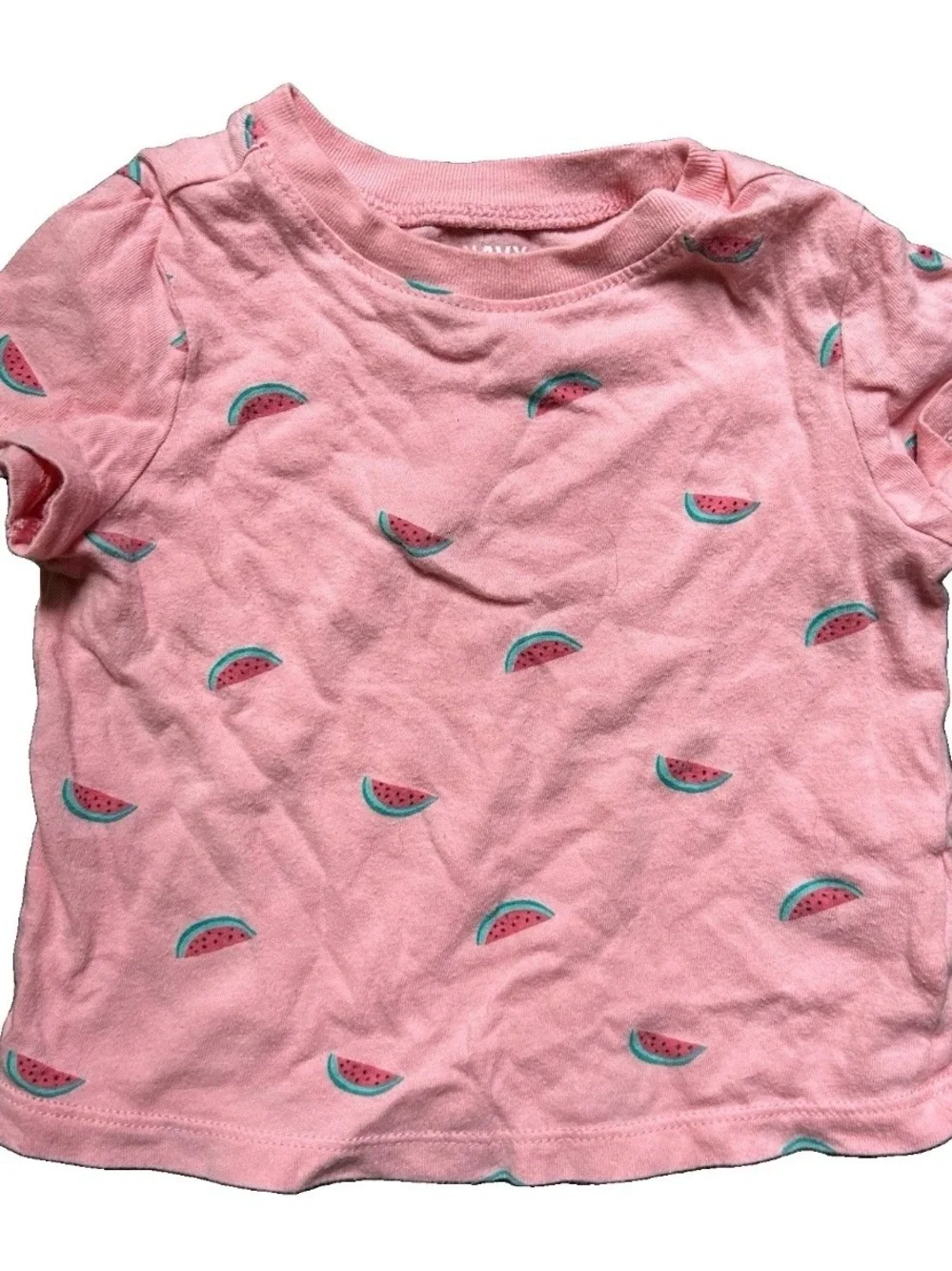 Toddler Girl Summer Clothing Pajama Set Tank Tops T Shirts Size 12-18 Months